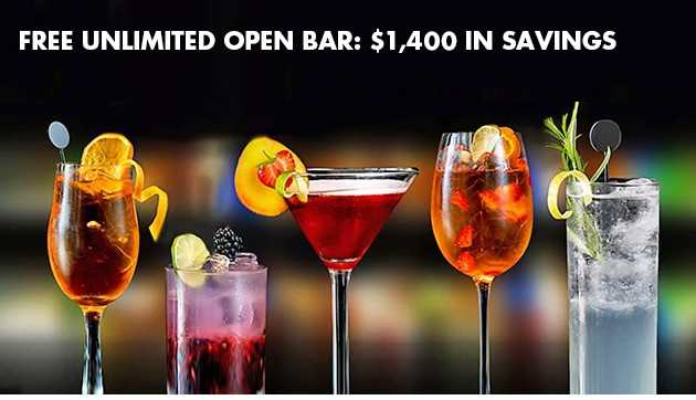 hawaii golf cruise free unlimited open bar banner advertisement