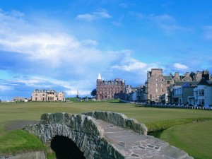 photo of st andrews golf course scotland