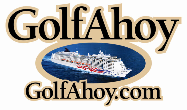 GolfAhoy Golf Cruises logo.