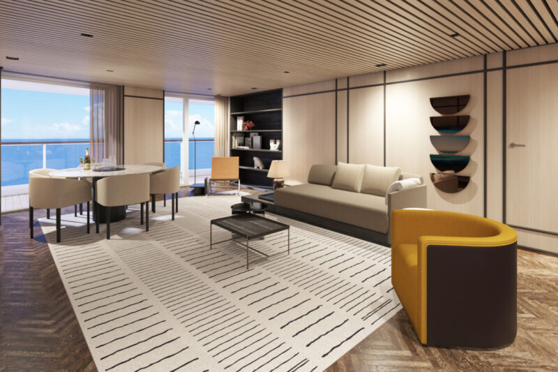 NCL Luna Suite Category in The Haven.