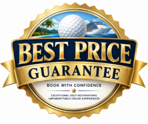 Golf Ahoy Best Price Guarantee badge.
